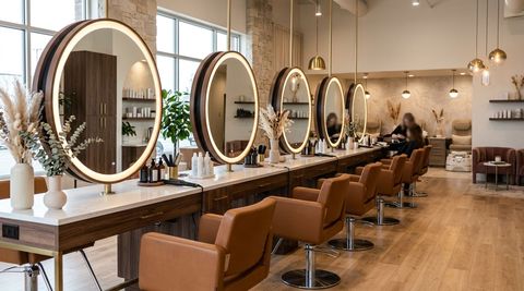 Illustration of Nails & Spa, beauty salon in Pendleton, OR